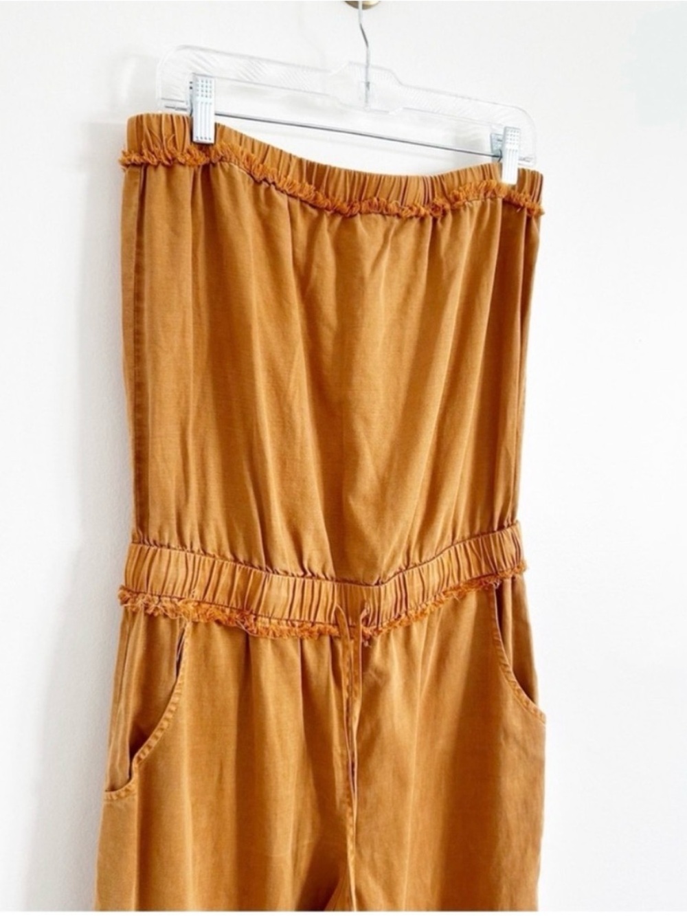 Young Fabulous & Broke Reece strapless jumpsuit Sz M - Picture 2 of 6